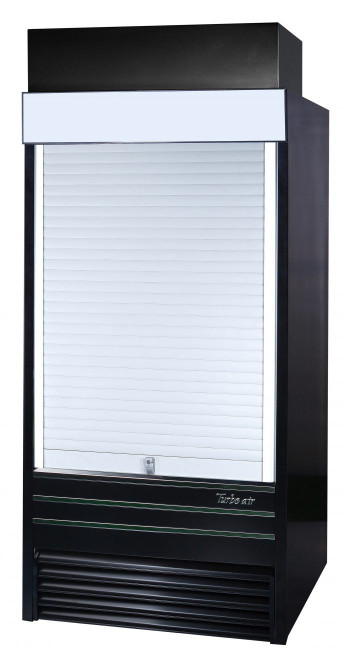 Turbo Air SCM-36-EB 32.88" W x 11.25" D x 64.25" H Black Hard Plastic Security Cover
