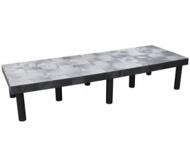 Quantum 663612DPS 1900 Lbs. Polyethylene Solid Polymer Dunnage Rack