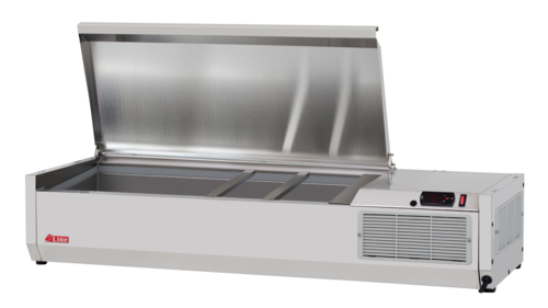 Turbo Air CTST-1200-13-N 47.25" L Stainless Steel E-Line Countertop Salad Table - 115 Volts
