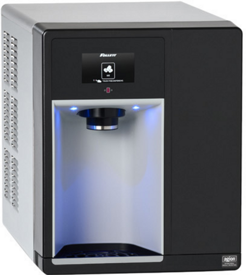 Follett LLC 7CI112A-NW-CL-ST-00 7 Lbs. Air-Cooled Countertop Champion 7 Ice-Only Dispenser - 115 Volts