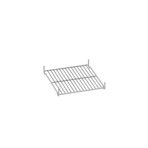RATIONAL 60.74.832 Stainless Steel Pan Base Rack for Size 2-XS