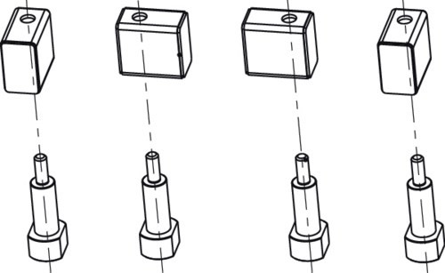 RATIONAL 60.22.386 Mobile Oven Rack Height Extension