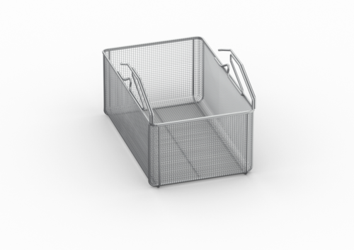 RATIONAL 60.75.391 Stainless Steel Frying Basket for Size L Use with Autolift