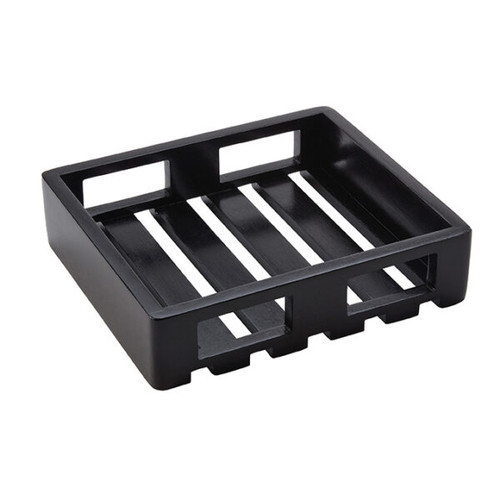 American Metalcraft MWH2 11.63" L Espresso Wooden Crate