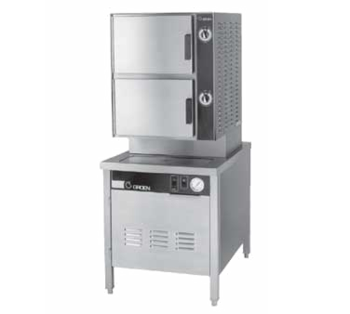 Groen HY-10SE-36 36.13" W Stainless Steel Electric HyPlus Pressureless Steamer - 208 Volts