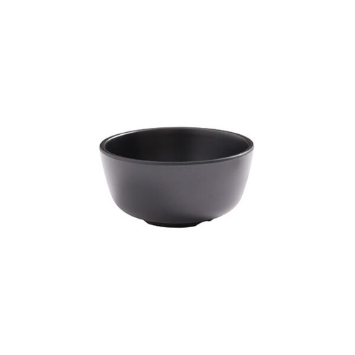 American Metalcraft MCB10BK 10 Oz. Matte Black Melamine Bouillon Cup