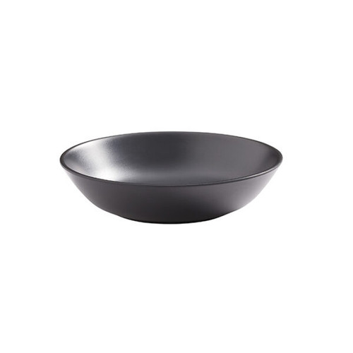 American Metalcraft MCB16BK 16 Oz. Matte Black Round Melamine Bowl