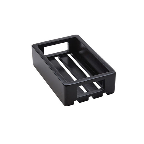 American Metalcraft MWH1 1.3" L Espresso Wooden Crate