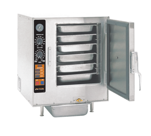 Groen XS-208-10-3 23.25" W Stainless Steel Electric Countertop Boilerless Intek Convection Steamer - 208 Volts