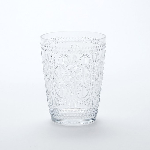American Metalcraft BLS14 14 Oz. Clear Tritan Stackable Glass