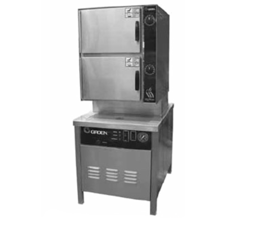 Groen HY-6SM 24.13" W Stainless Steel Direct Steam HyPlus Pressureless Steamer - 120 Volts