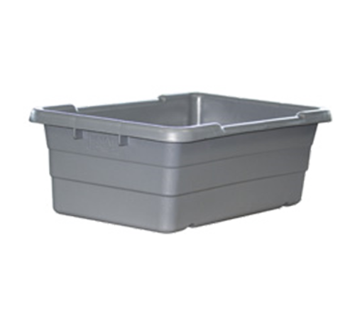 New Age RGY16825 16" x 25" x 8.5" Gray Plastic Lug