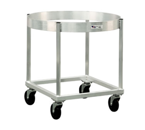 New Age 98716 30" Aluminum Mixing Bowl Dolly for 80 Qt. Bowl