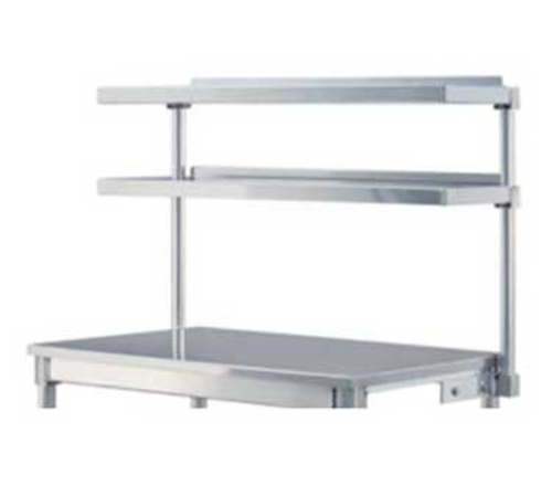 New Age 99654 12" x 36" Stainless Steel Table Mount Cantilever Overshelf