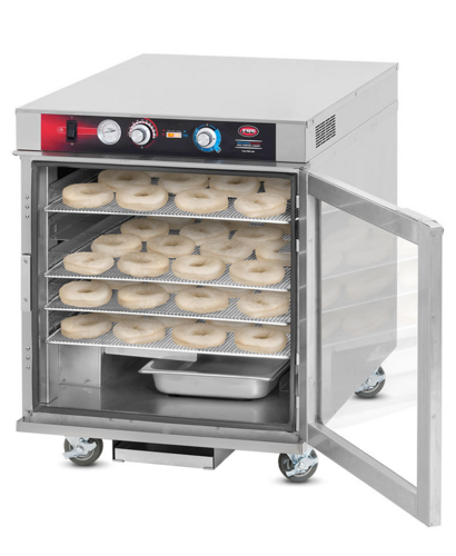 FWE ETC-2333-5PH 33.5" H Stainless Steel Full Height 1 Section Proofer or Heater Cabinet - 120 Volts