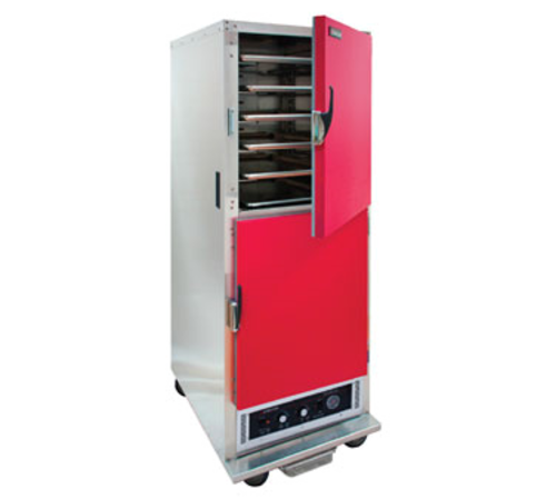 Cres Cor H135WSUA6R 25.75" W Stainless Steel Solid Insulated Mobile Heated Cabinet - 120 Volts