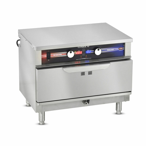 FWE PHTT-1DR-6SL 26.5 Stainless Steel Free Standing Clymate IQ Heated Holding and Humidified Drawer - 120 Volts
