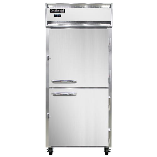 Continental Refrigerator 1FXNSSHD 36.25" W One-Section Reach-In Extra-Wide Freezer - 115 Voltage