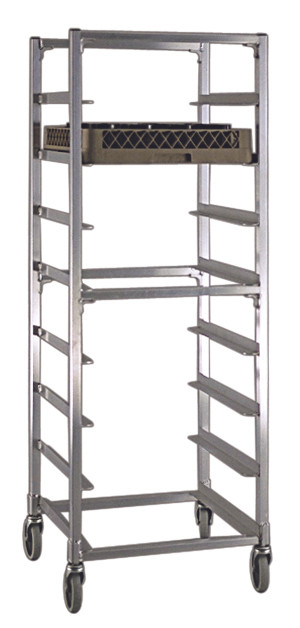 New Age NS345 22" W Cup/Glass Cart Holds 8 Sheet Pans