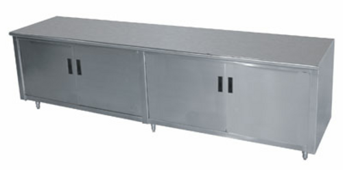 Advance Tabco EHB-SS-3010 120" W x 30" D 16 Gauge 304 Stainless Steel Special Value Economy Work Table