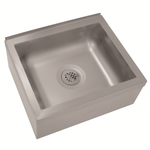 Advance Tabco 9-OP-18 18" W x 18" D x 14" H Stainless Steel Floor Mounted Mop Sink