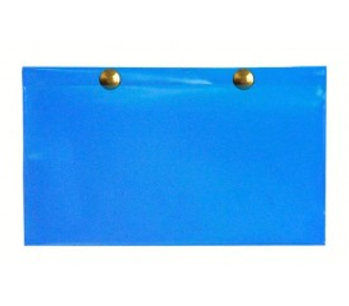 Quantum LBL5X8CO 8" W x 2" H Clear Conductive Label Holder for Use with DG91025, DG91035, DG92035, and DG93030