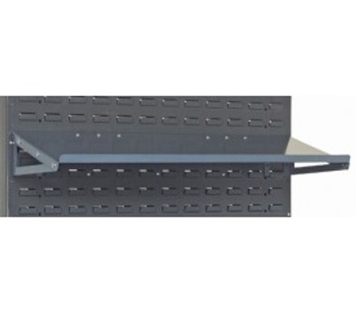 Quantum SLP-A1236 36" W x 12" D Slanted Solid Shelf