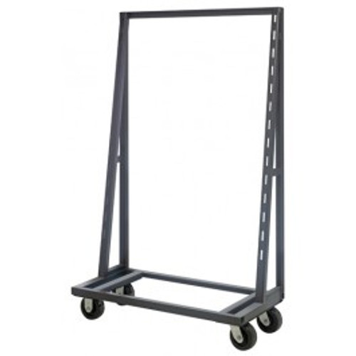 Quantum TTS-18 18" D Black Steel Single Sided Removable Tray Truck