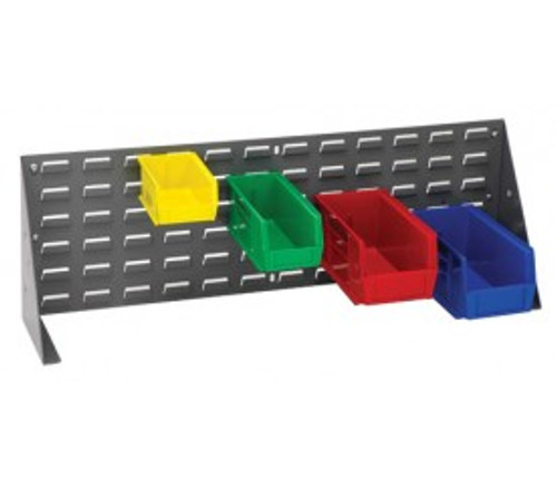 Quantum QBR-3612 36" L x 8" W x 12" H Gray Enamel 16 Ga. Steel Bench Rack