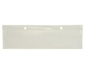 Quantum LBL2X8 8" W x 2" H Clear Label Holder for Use with DG91025, DG91035, DG92035, and DG93030