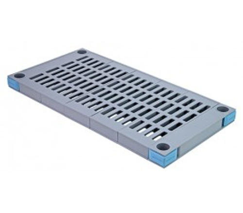 Quantum QP2448VS 48" W x 24" D Gray Finish All Polymer Millenia Shelf