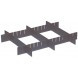 Quantum DS92050CO Black Short Divider for Use with DG92050CO