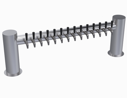 Krowne KMH-14S 14 Faucets Stainless Steel Countertop Krowne Max-H Style Tower