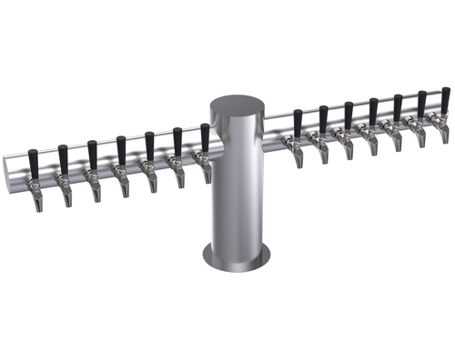 Krowne KMT-14S 14 Faucets Stainless Steel Countertop Krowne Max-T Style Tower