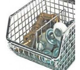 Quantum DMB520C Chrome Plated Finish Bin Divider