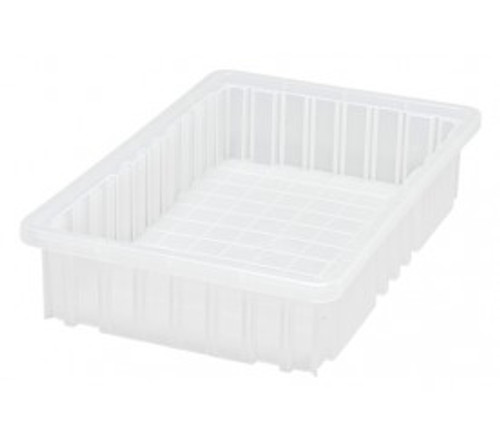 Quantum DG92035CL 16.5" L x 10.88" W x 3.5" H Clear Dividable Grid Container