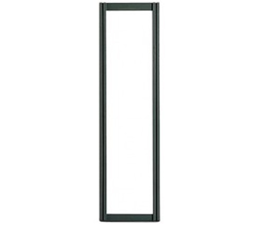 Quantum QTF70 70" H Black Powder Coated Steel Tip Out Bin Frame