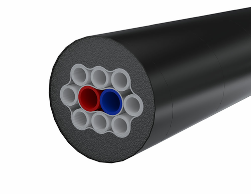 Krowne KT-2-2 2 Black Tape (2) 3/8" Accuflex Bev-Seal Ultra Barrier Tubing