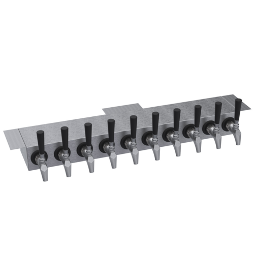 Krowne KUC-10S 10 Faucets Stainless Steel Underbar Krowne Undercounter Tower
