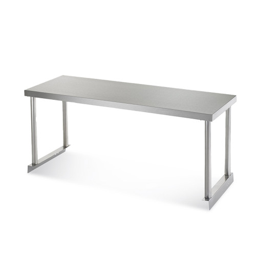 Arctic Air 64910K 71" W x 20" H x 18" D Stainless Steel 1 Tier Over Shelf