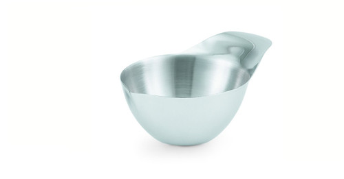Vollrath 46655 1 3/8" Bowl Height x 2 3/4" Bowl Dia. x 7/8" Handle Length 3 Oz. 18/8 Stainless Steel One-Piece Construction Ramekin