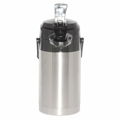 Grindmaster-UNIC-Crathco 2502-000 2.2 L. Stainless Steel Black Top Lever Airpot