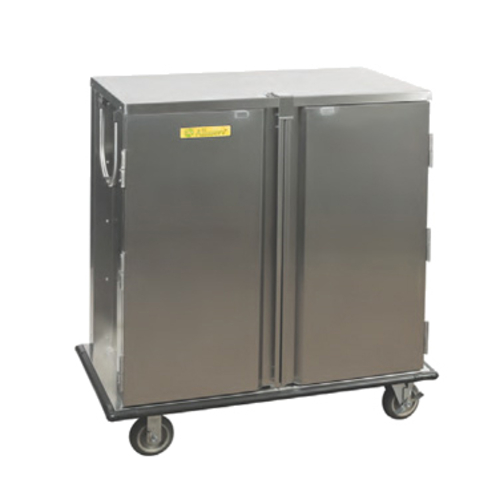 Alluserv TC22-24 24 Trays Stainless Steel Elite Tray Delivery Cart