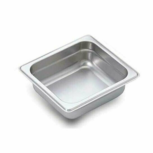 Omcan USA 80277 2.5" Deep Stainless Steel Solid 0.17 Size Steam Table Pan