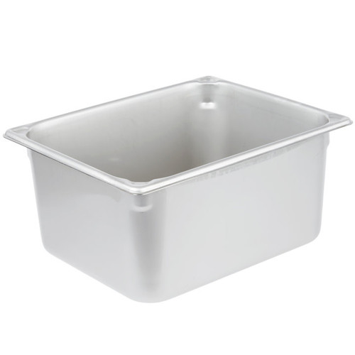 Vollrath 30260 1/2 Size 10 Qt. 20 Gauge Stainless Steel Super Pan Steam Table Pan