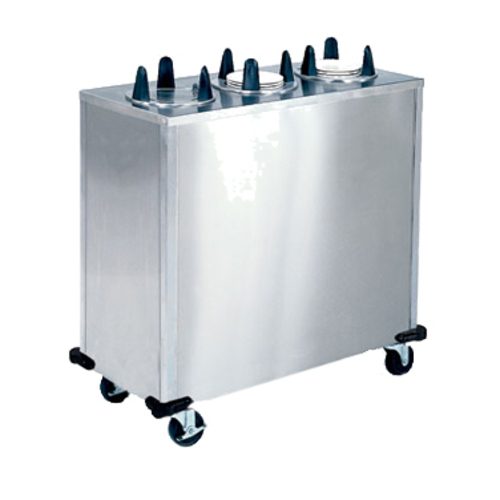 Alluserv EPDH309 41" W Stainless Steel Enclosed Plate Dispenser - 120 Volts