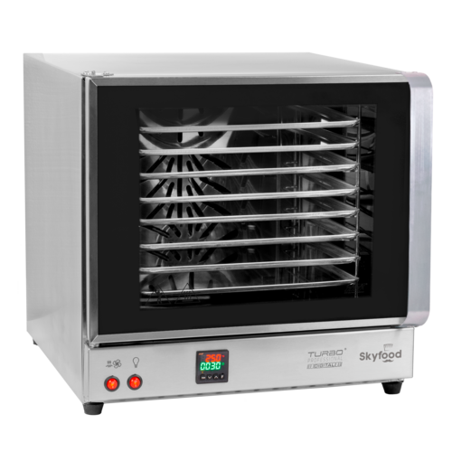 Skyfood CCO8D 2 Cu. Ft. Stainless Steel Countertop Convection Oven - 120 Volts