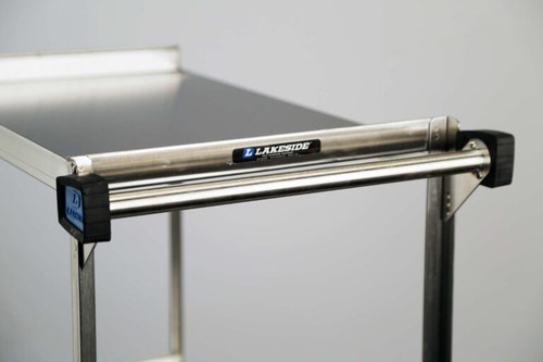 Lakeside 721 700 Lbs. Stainless Steel 2 Shelves Utility Cart