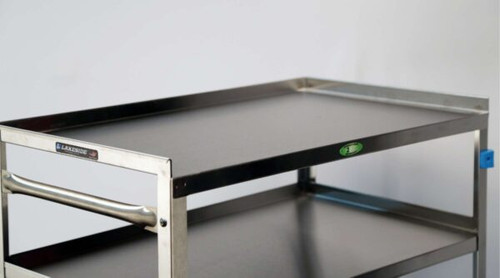 Lakeside 355 500 Lbs. Stainless Steel 5 Shelves Open Tray Truck