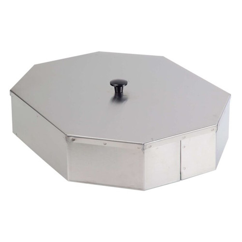 Lakeside 9346 16.5" W Stainless Steel Dish Dispenser Tube Cover